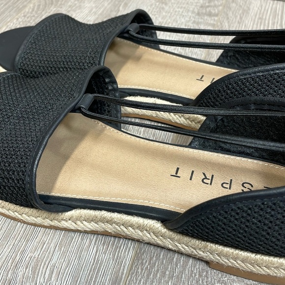 NWOT Esprit Ada Espadrille Flat Sandal Crochet Fabric Upper 7.5M - Picture 14 of 14